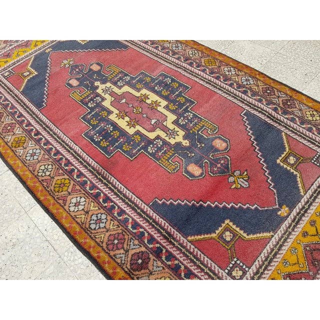 Vintage Turkish Rug 4'11'' x 9'7''