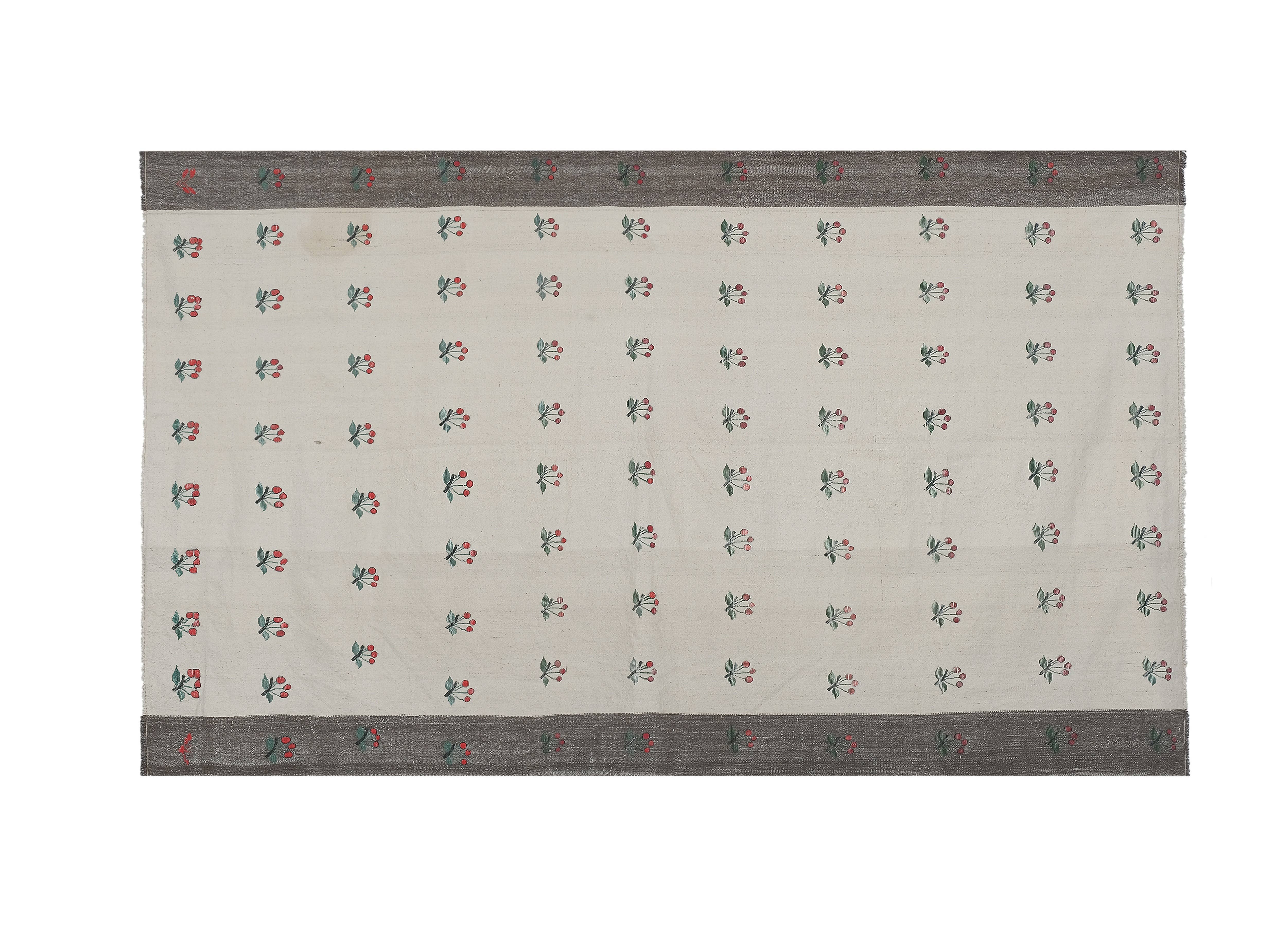 Vintage Turkish Kilim Rug 5'7'' x 9'8''