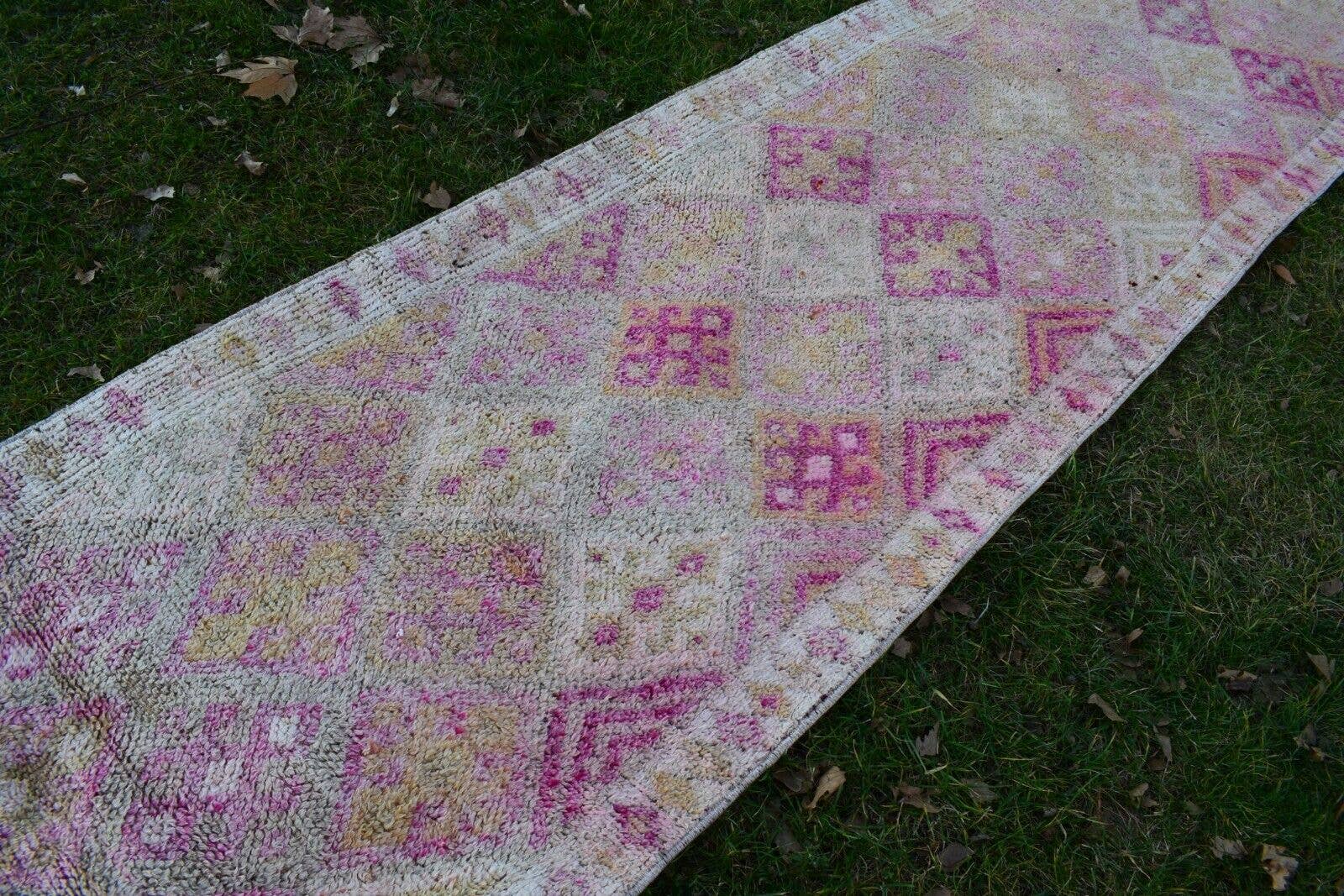 Vintage Oushak Runner 2'7'' x 13'6''