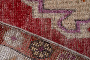 Vintage Herki Oushak Runner 2'9'' x 11'4''