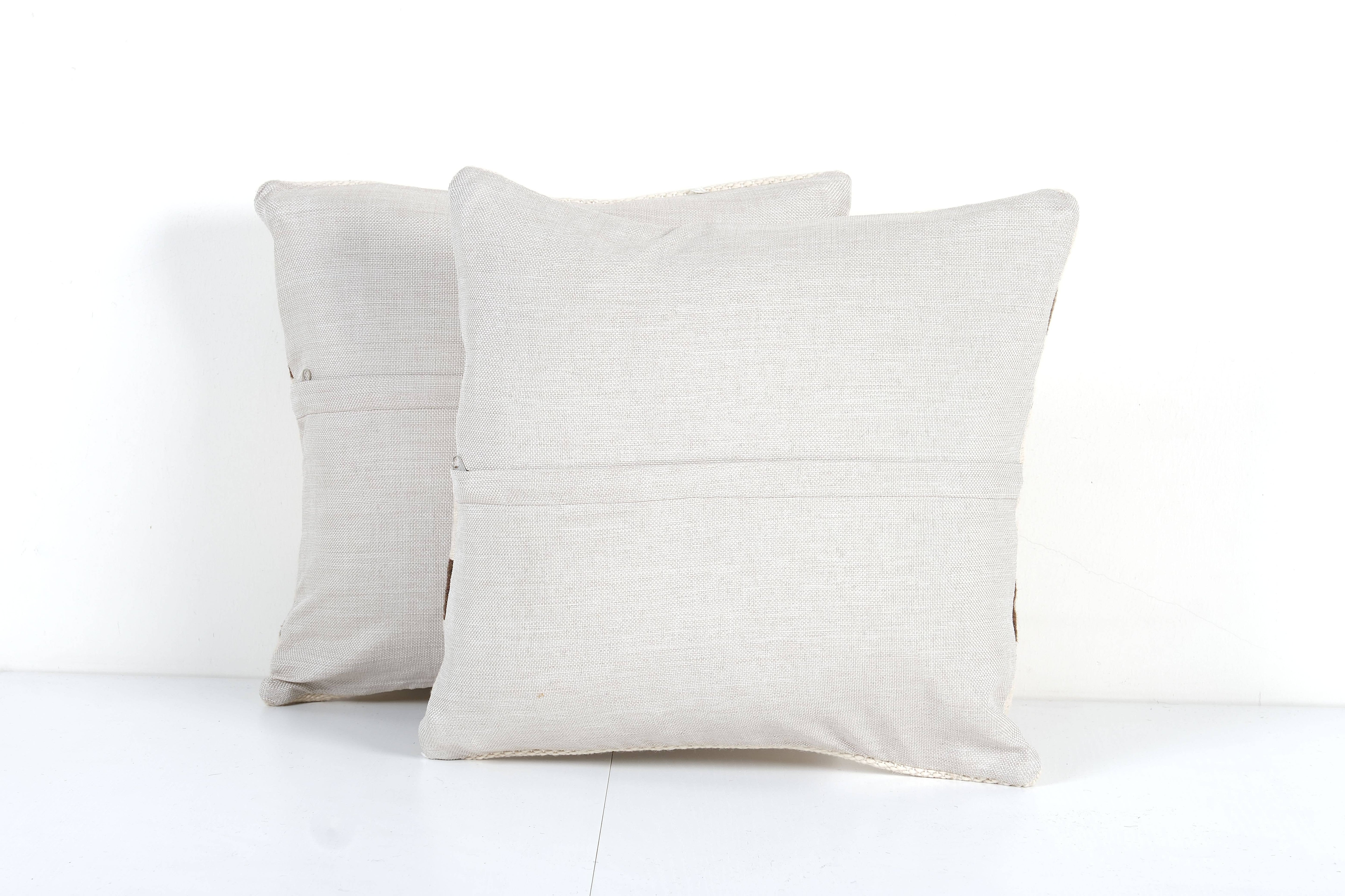 Kilim Pillow Cover Set of 2 | 16'' x 16''
