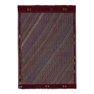 Vintage Turkish Kilim Rug 5'4'' x 7'9''