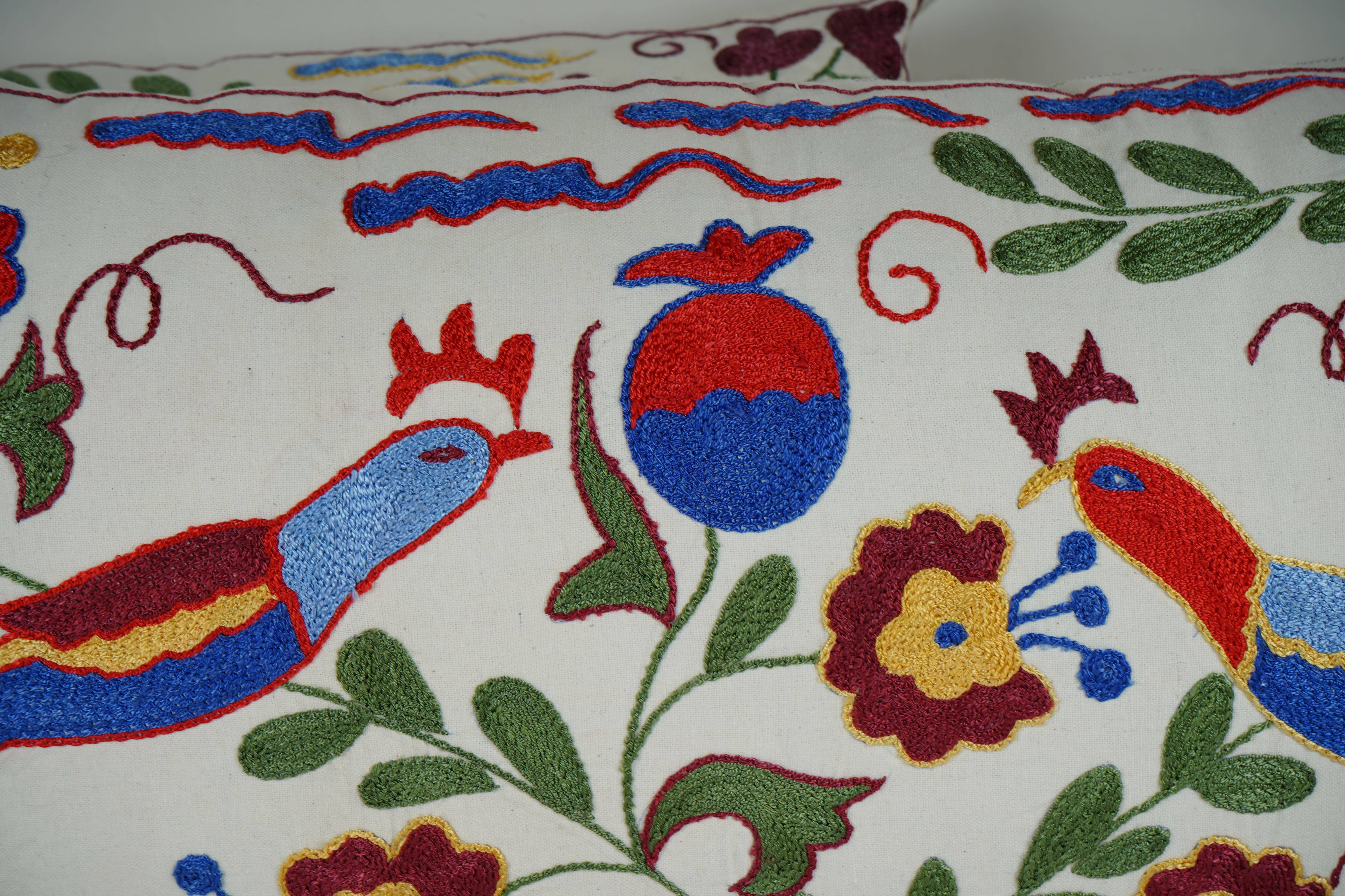 Suzani Bedding Pillow Cover Set of 2 | 16'' x 35''