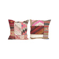 Kilim Patchwork Pillow Cover Set of 2 | 19'' x 19''