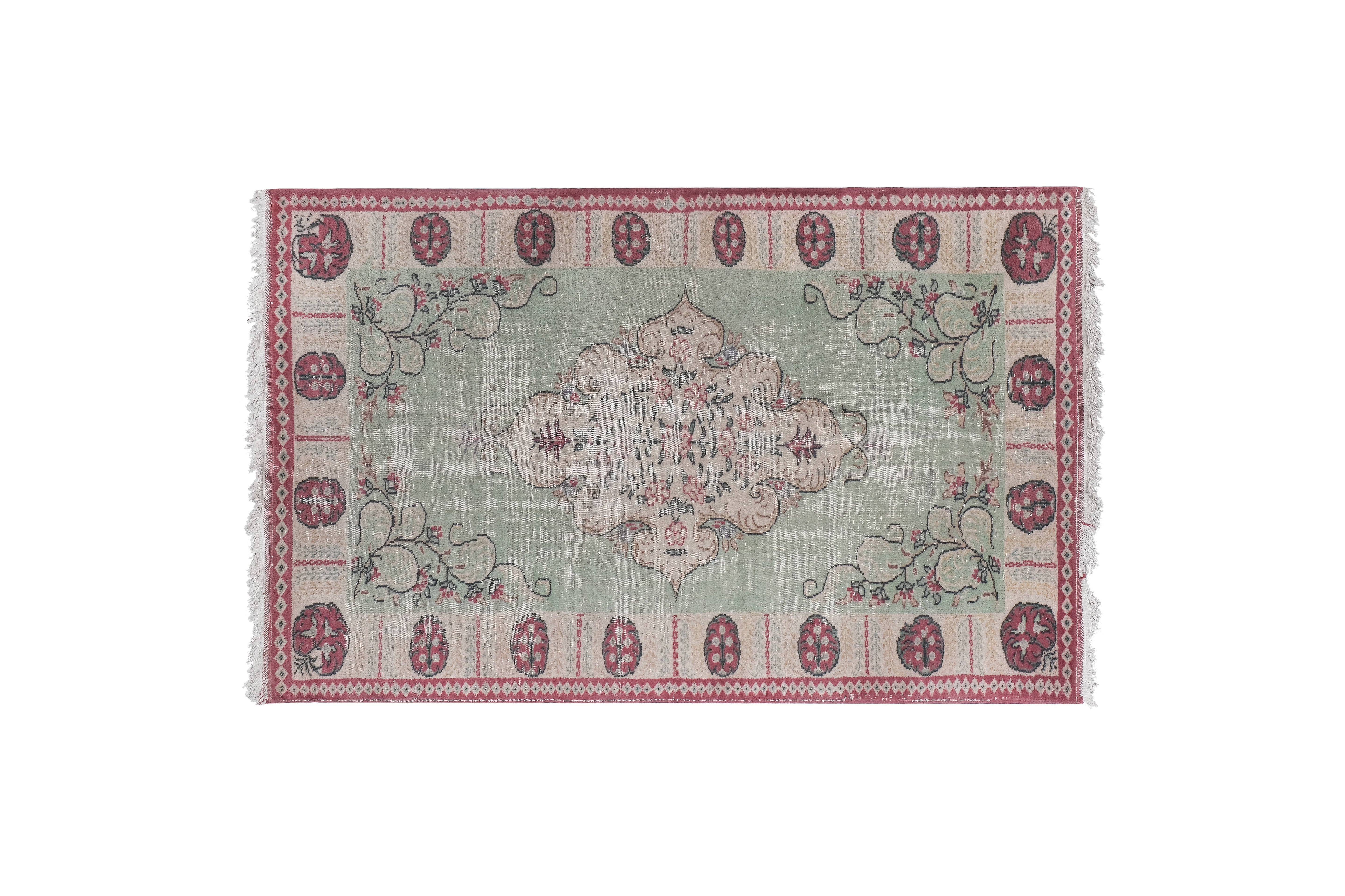 Vintage Oushak Rug 6'2'' x 9'6''