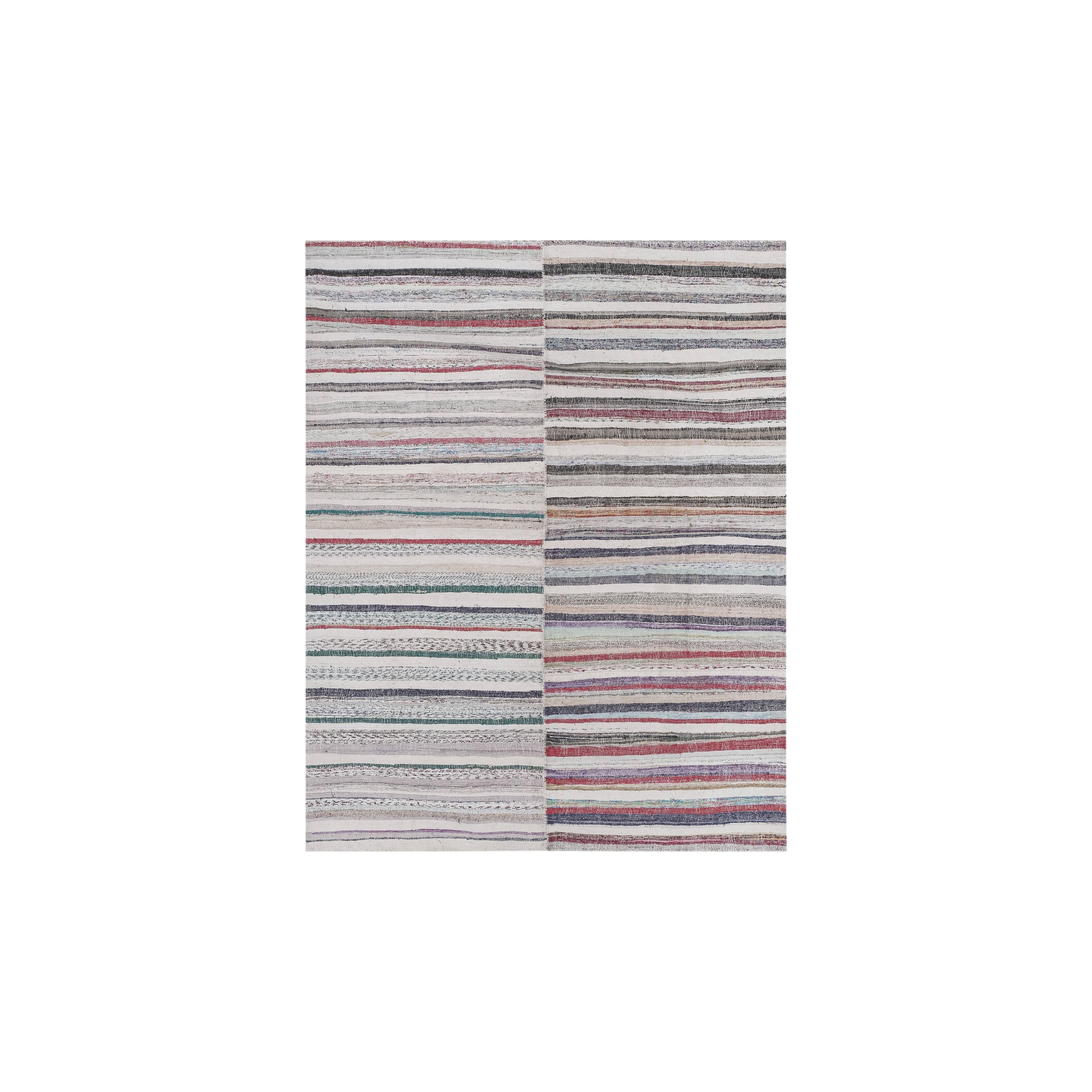 Vintage Turkish Kilim Rug 8'1'' x 10'5''