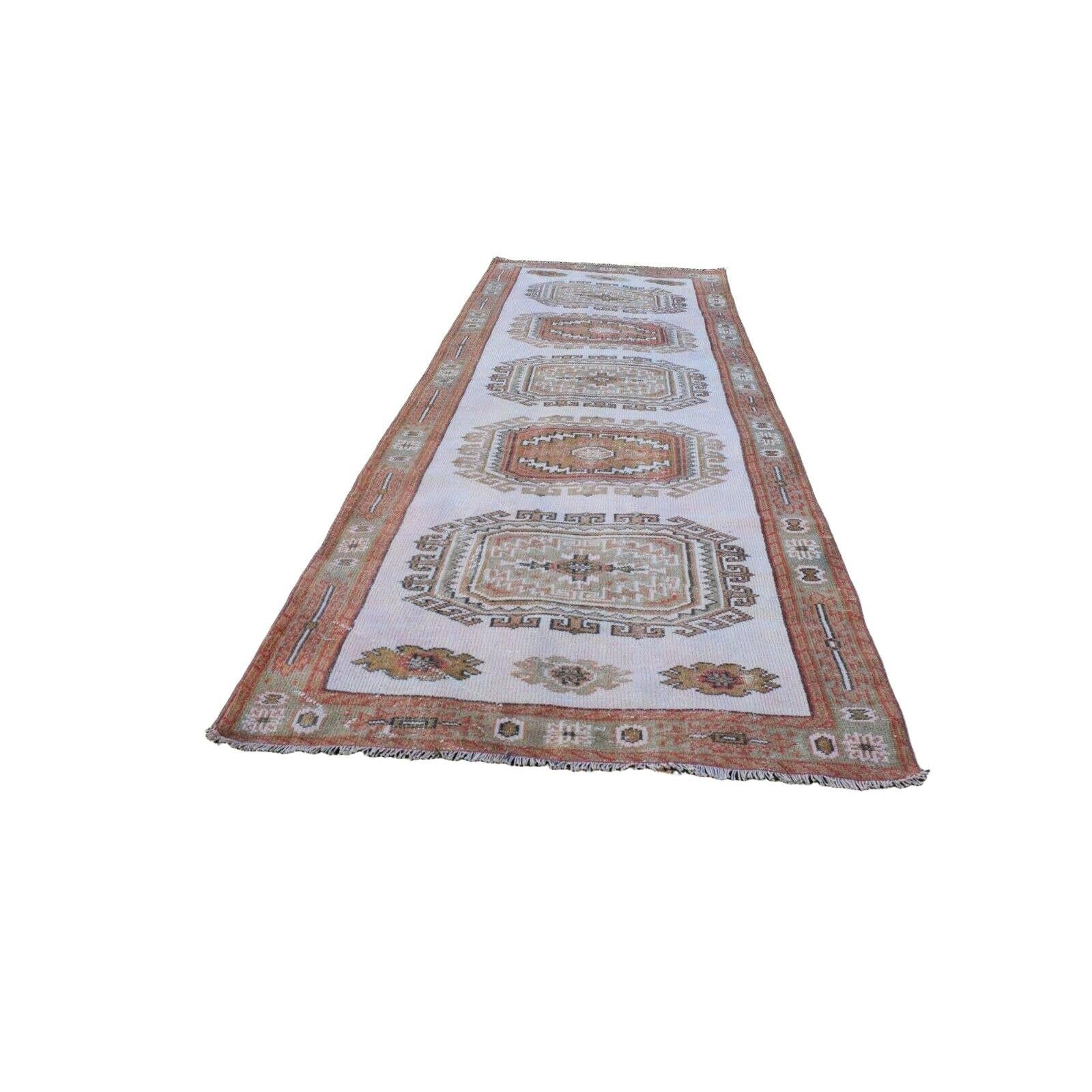 Vintage Oushak Runner 4'4'' x 15'4''