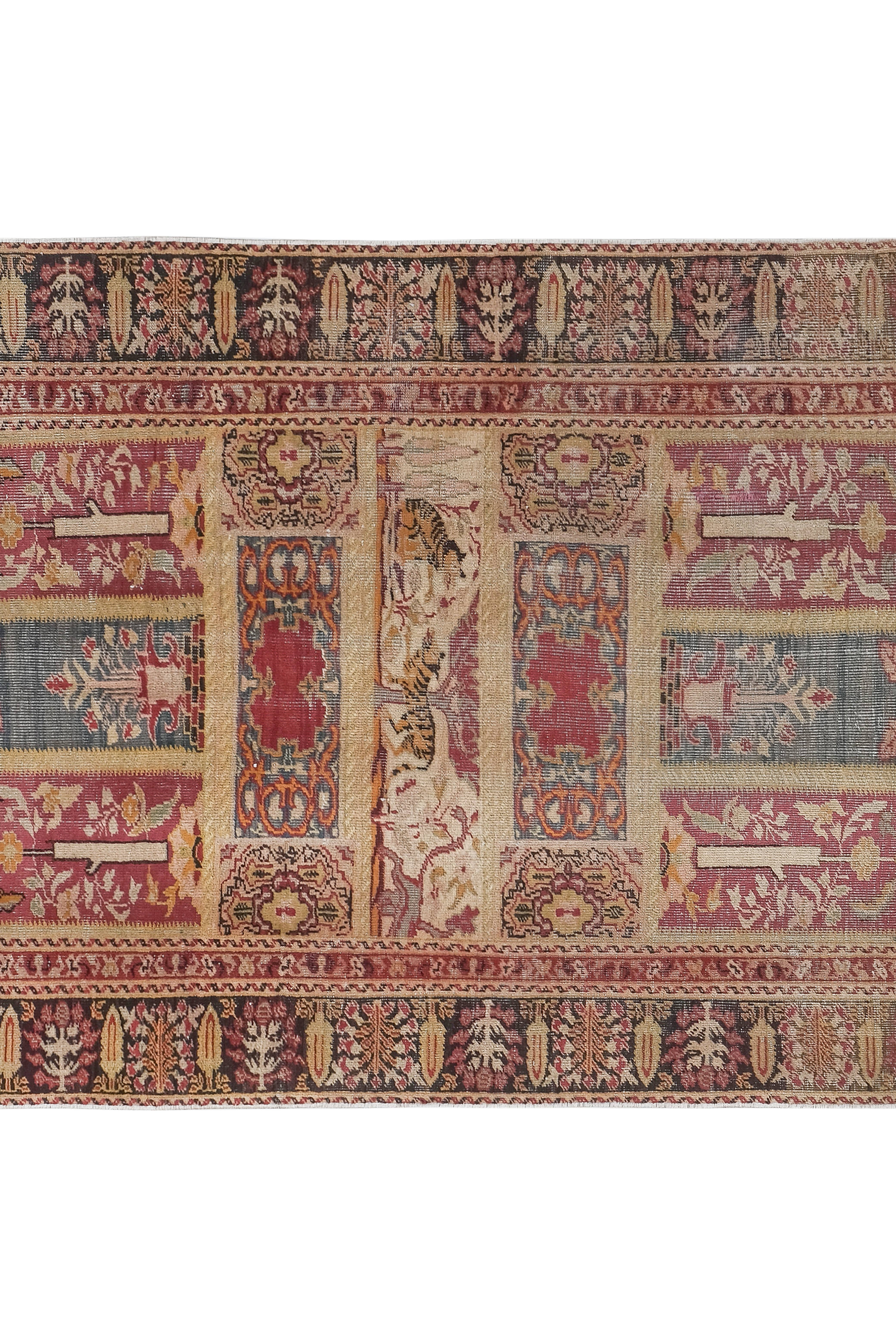 Vintage Turkish Rug 3'9'' x 6'