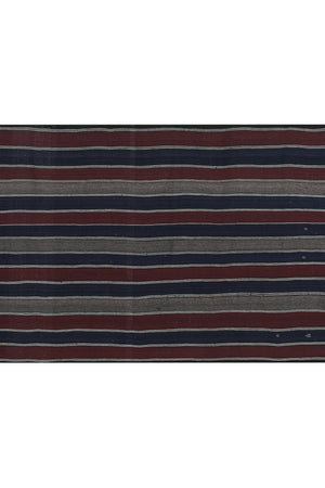 Vintage Turkish Kilim Rug 5'8'' x 11'9''