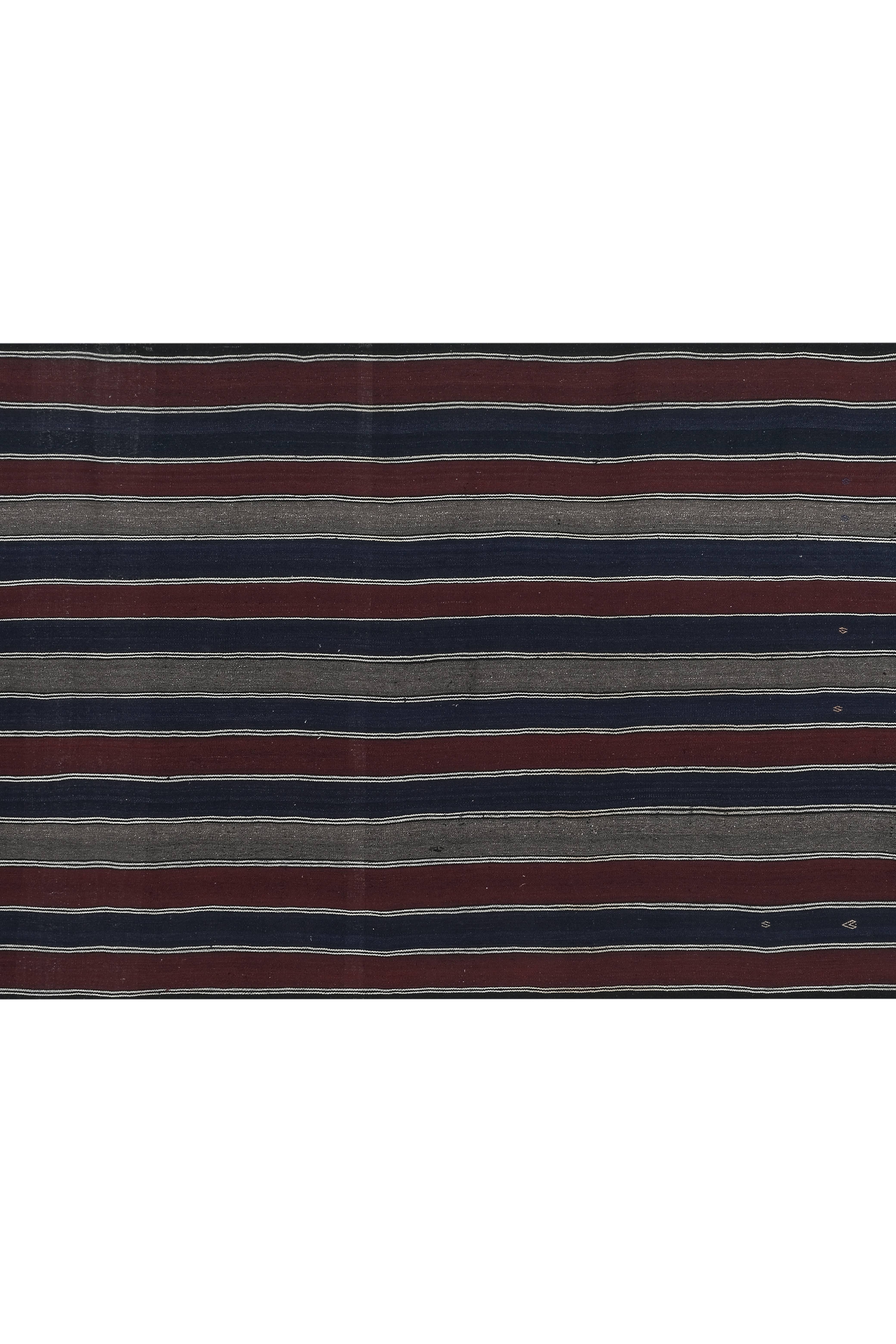 Vintage Turkish Kilim Rug 5'8'' x 11'9''