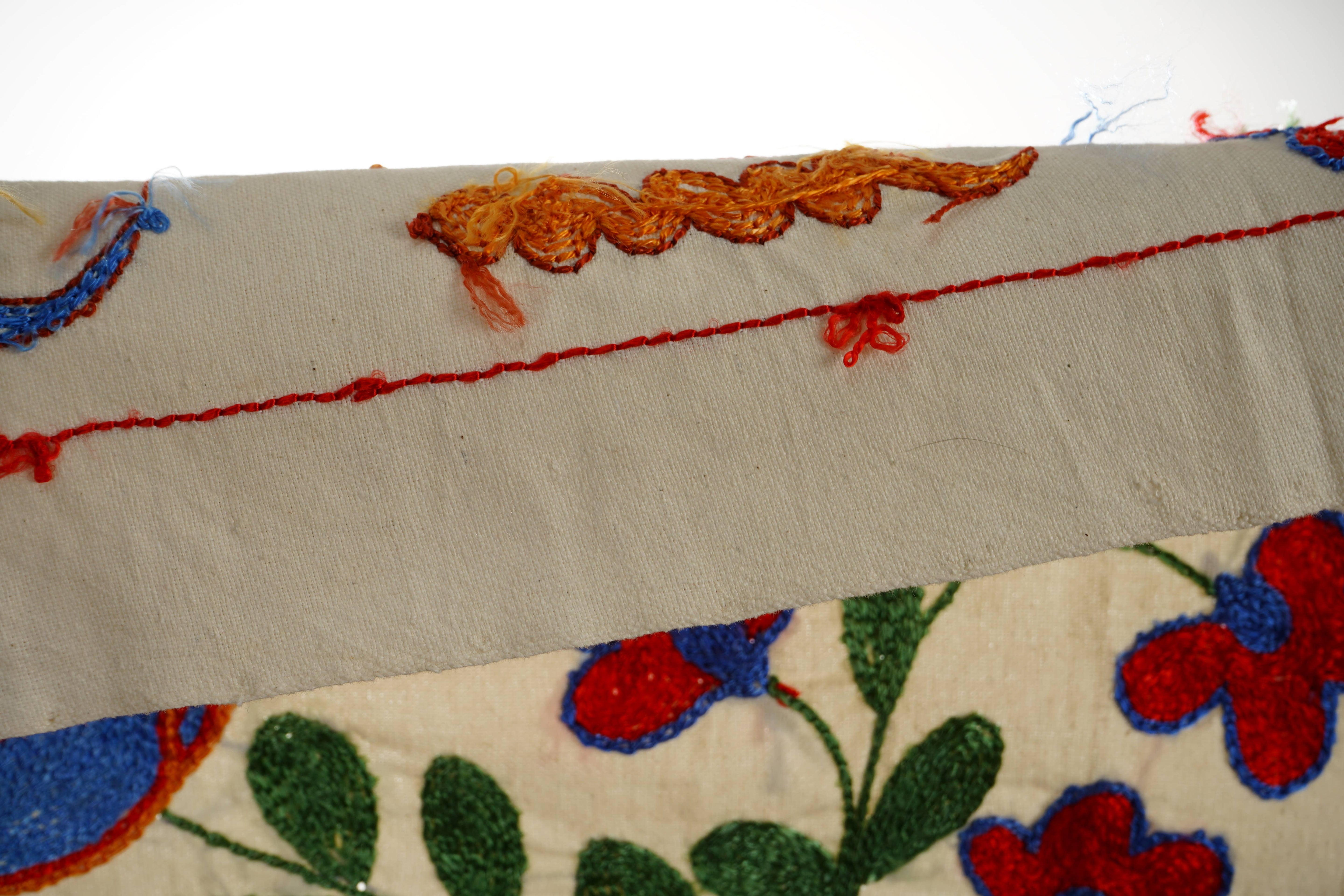 Bird Suzani Table Runner | 17'' x 37''