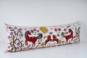 Suzani Bedding Pillow Cover | 18'' x 55''