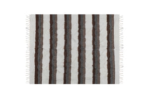 Handwoven Siirt Wool Blanket 5'3'' x 6'11''