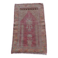 Vintage Oushak Yastik Rug 26'' x 41''