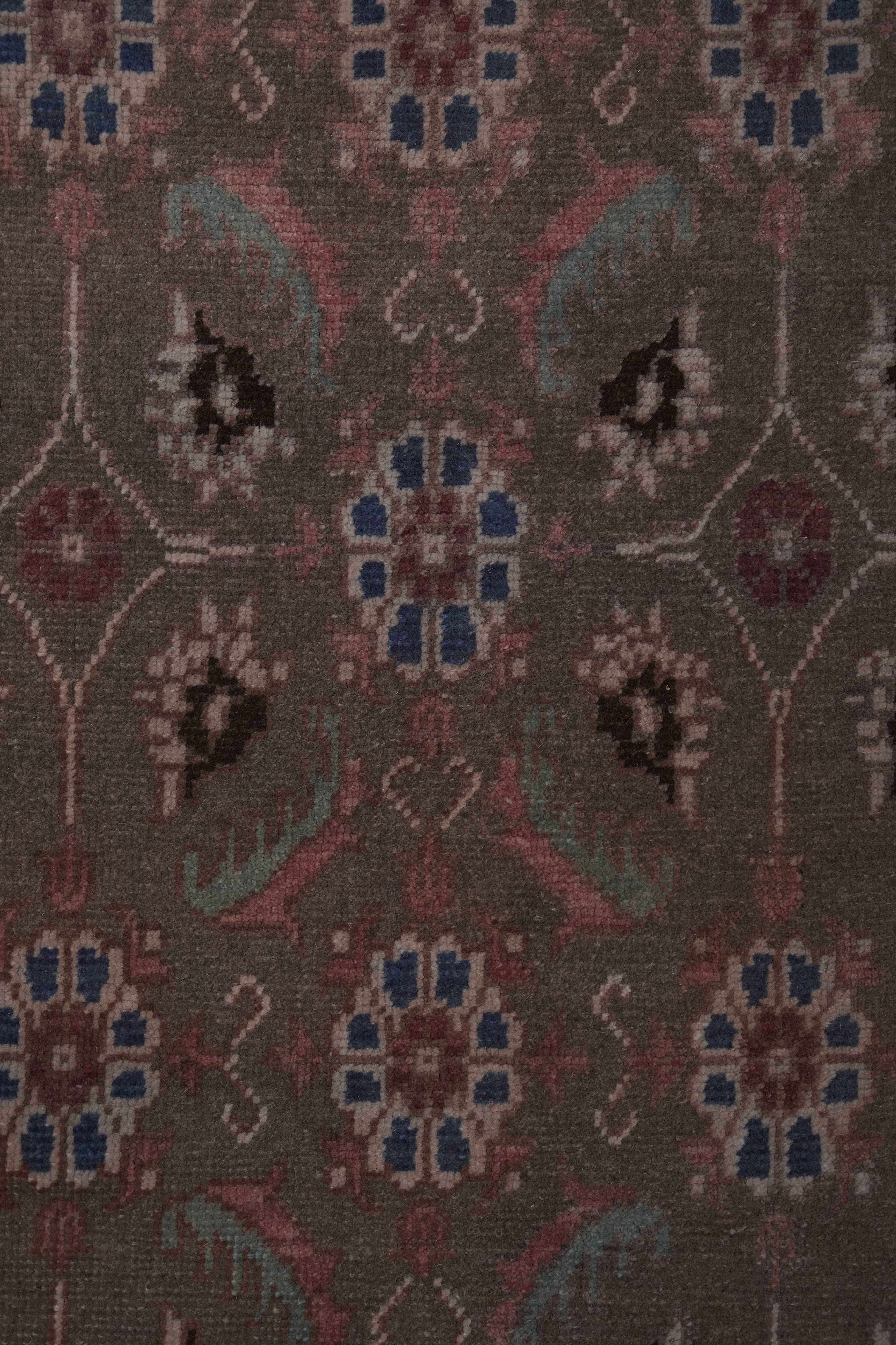 Vintage Turkish Karapinar Rug 2'6'' x 7'5''