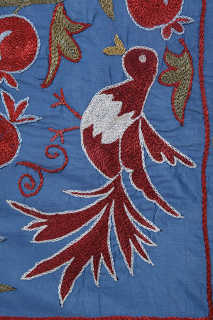Silk Suzani Table Runner | 3'6'' x 6'3''