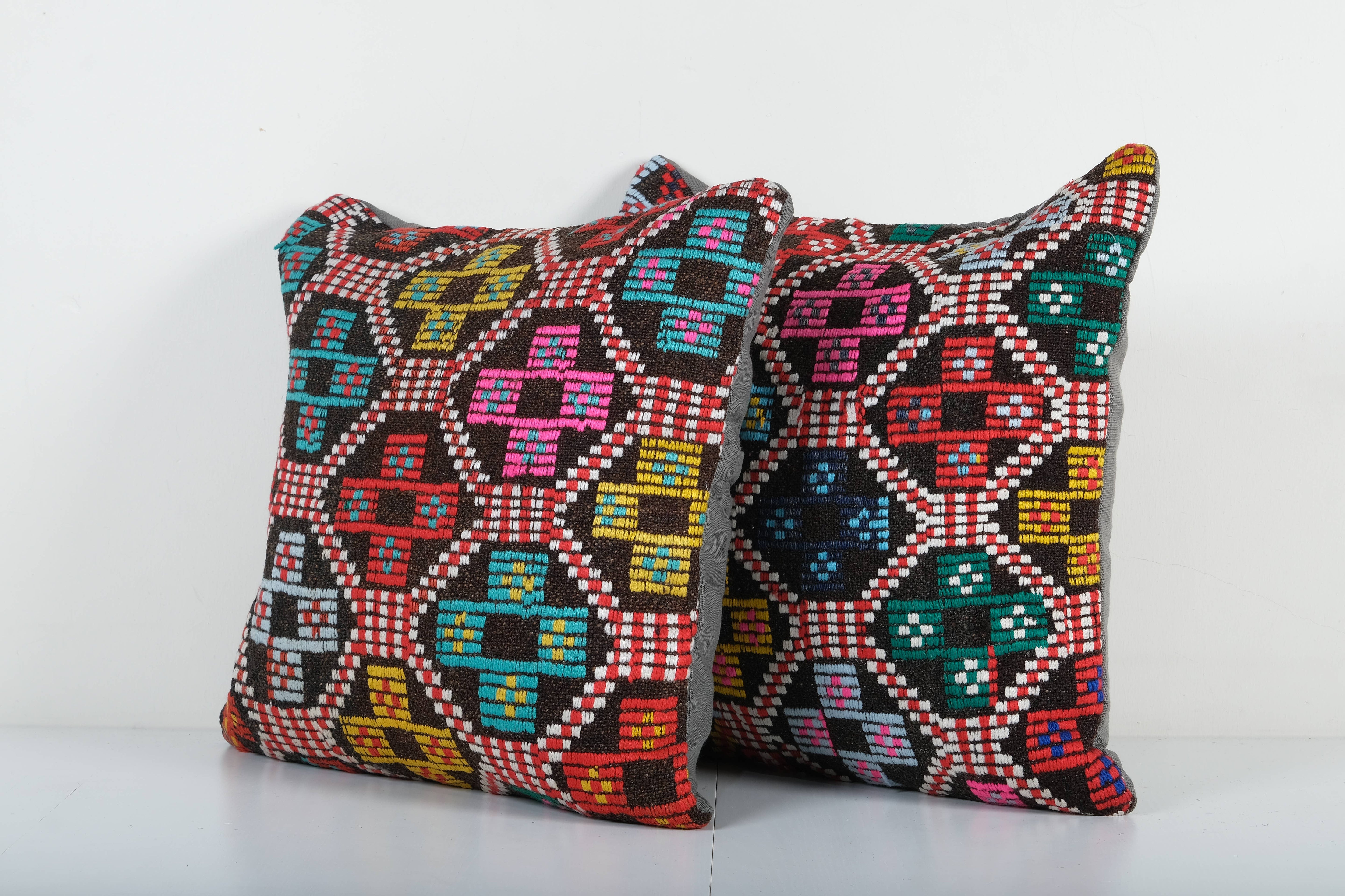 Kilim Pillow Cover Set of 2 | 19'' x 20''