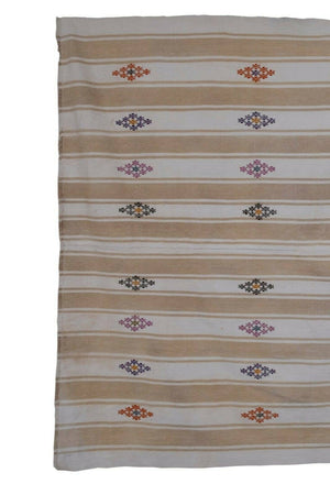 Vintage Turkish Kilim Rug 6'8'' x 8'1''