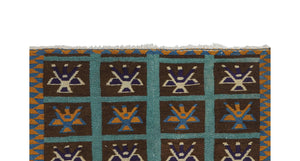 Vintage Turkish Tulu Rug 4'1'' x 4'7''