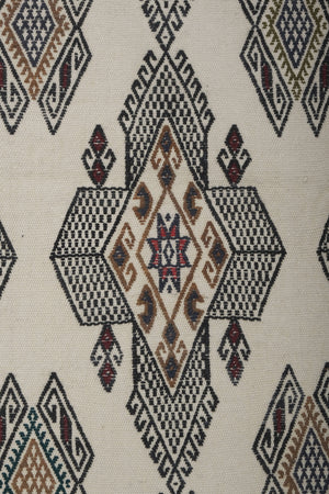 Vintage Turkish Kilim Rug 5'2'' x 7'5''