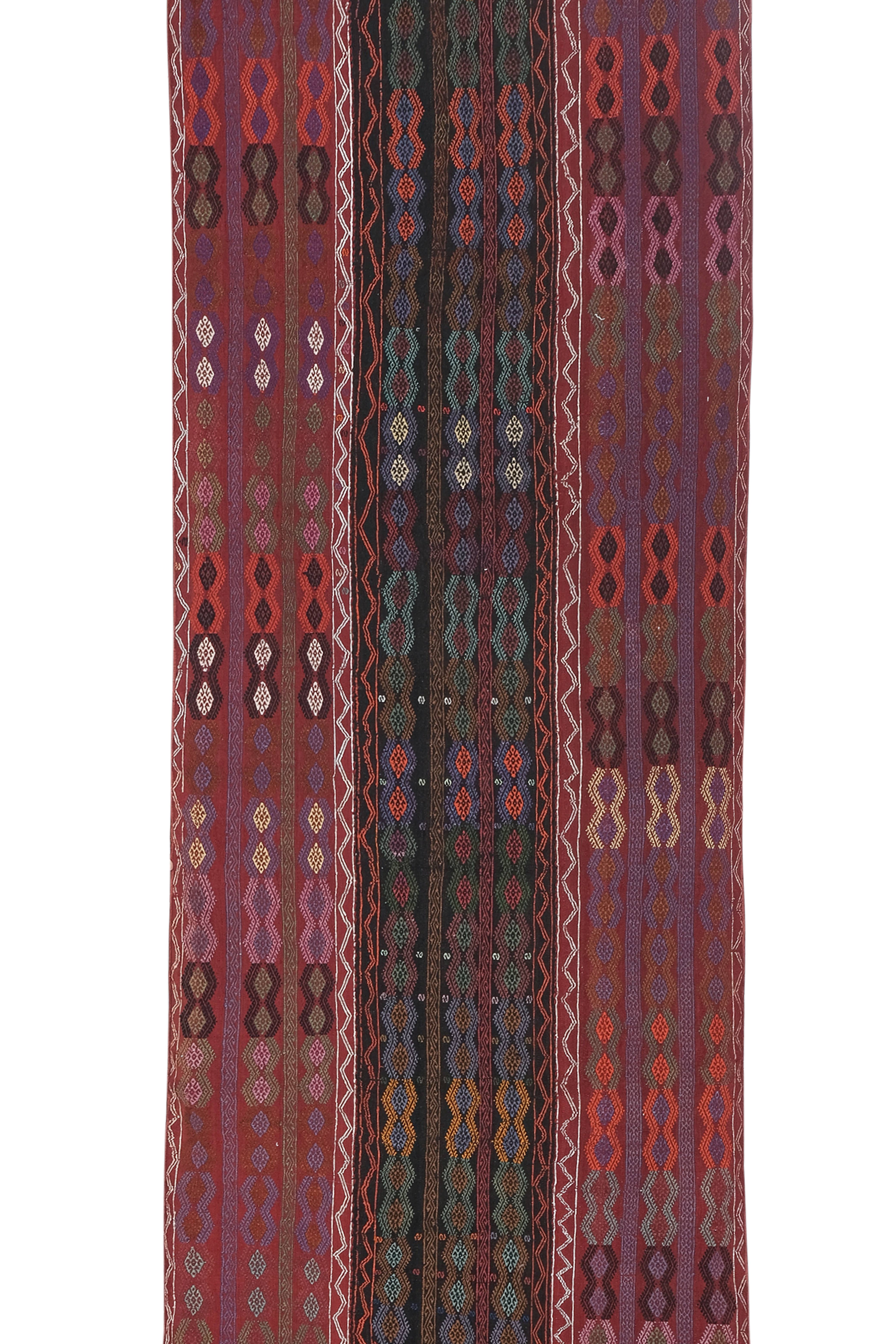 Vintage Kilim Runner 4' x 14'3''