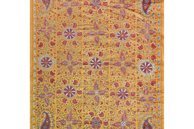 Silk Suzani From Samarkand, Uzbekistan, Early 20th Century