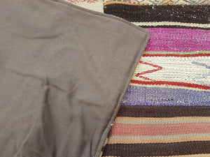 Vintage Turkish Kilim Rug 4'10'' x 6'6''