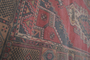 Vintage Oushak Rug 4'4'' x 7'9''