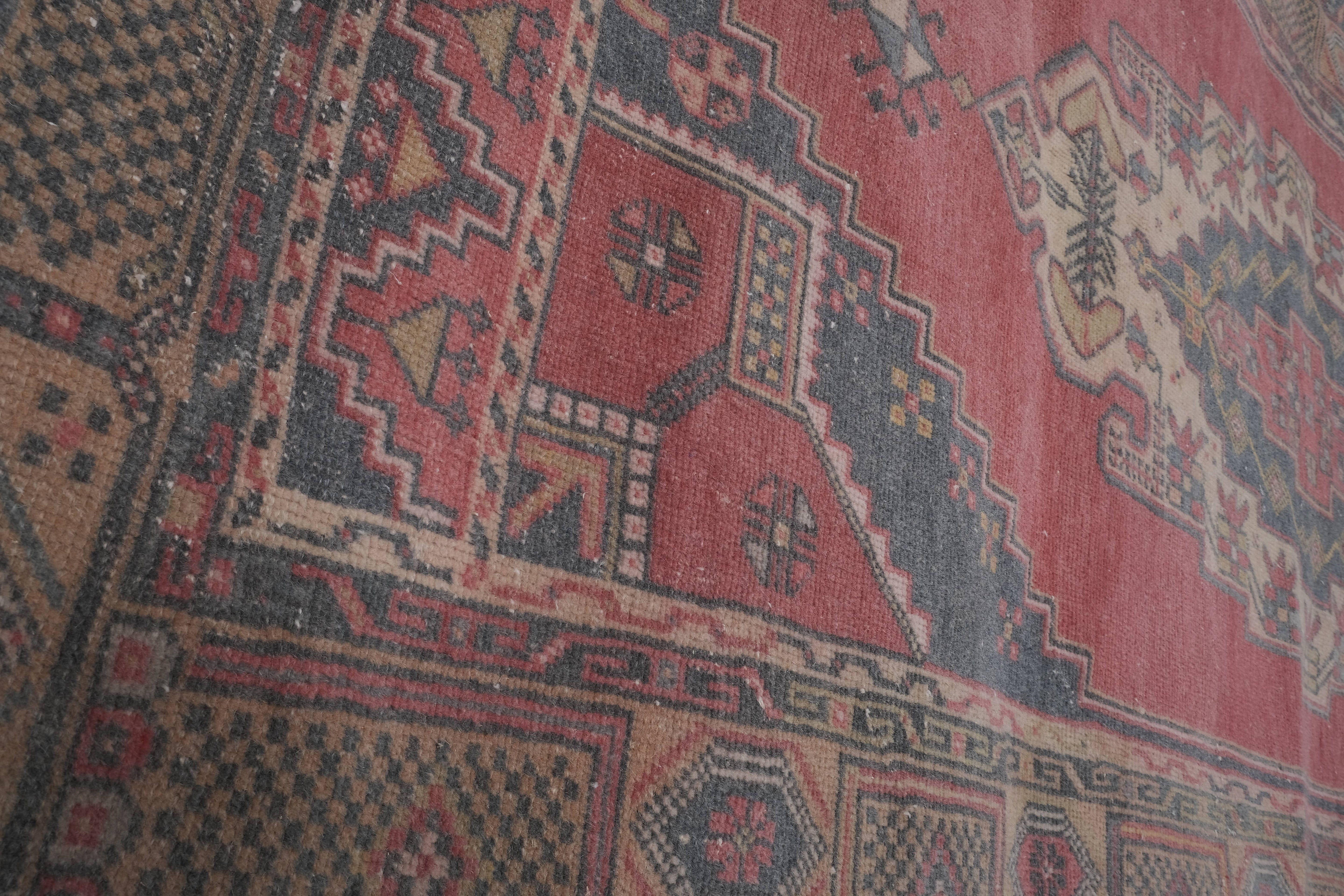 Vintage Oushak Rug 4'4'' x 7'9''