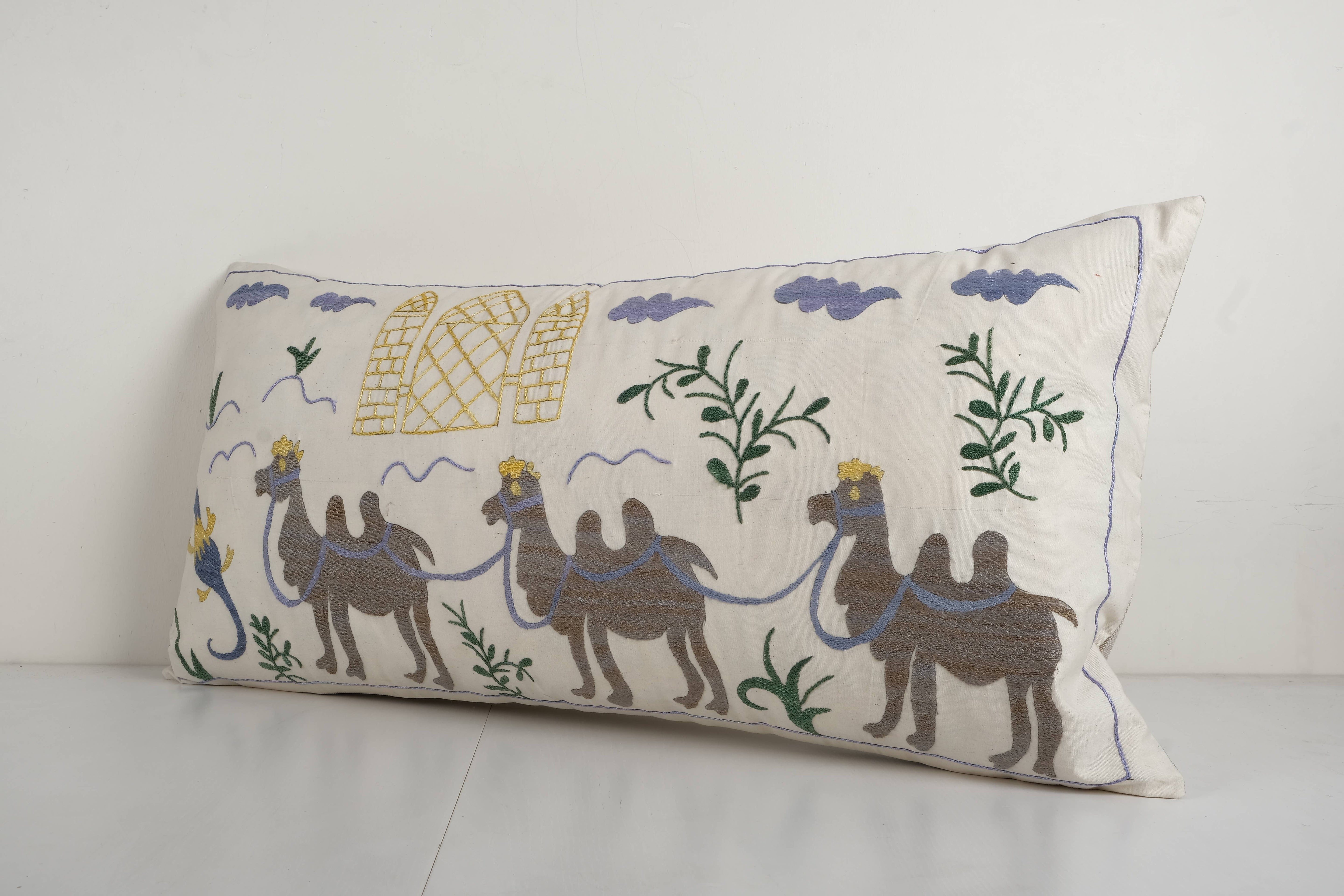 Suzani Bedding Pillow Cover | 18'' x 35''