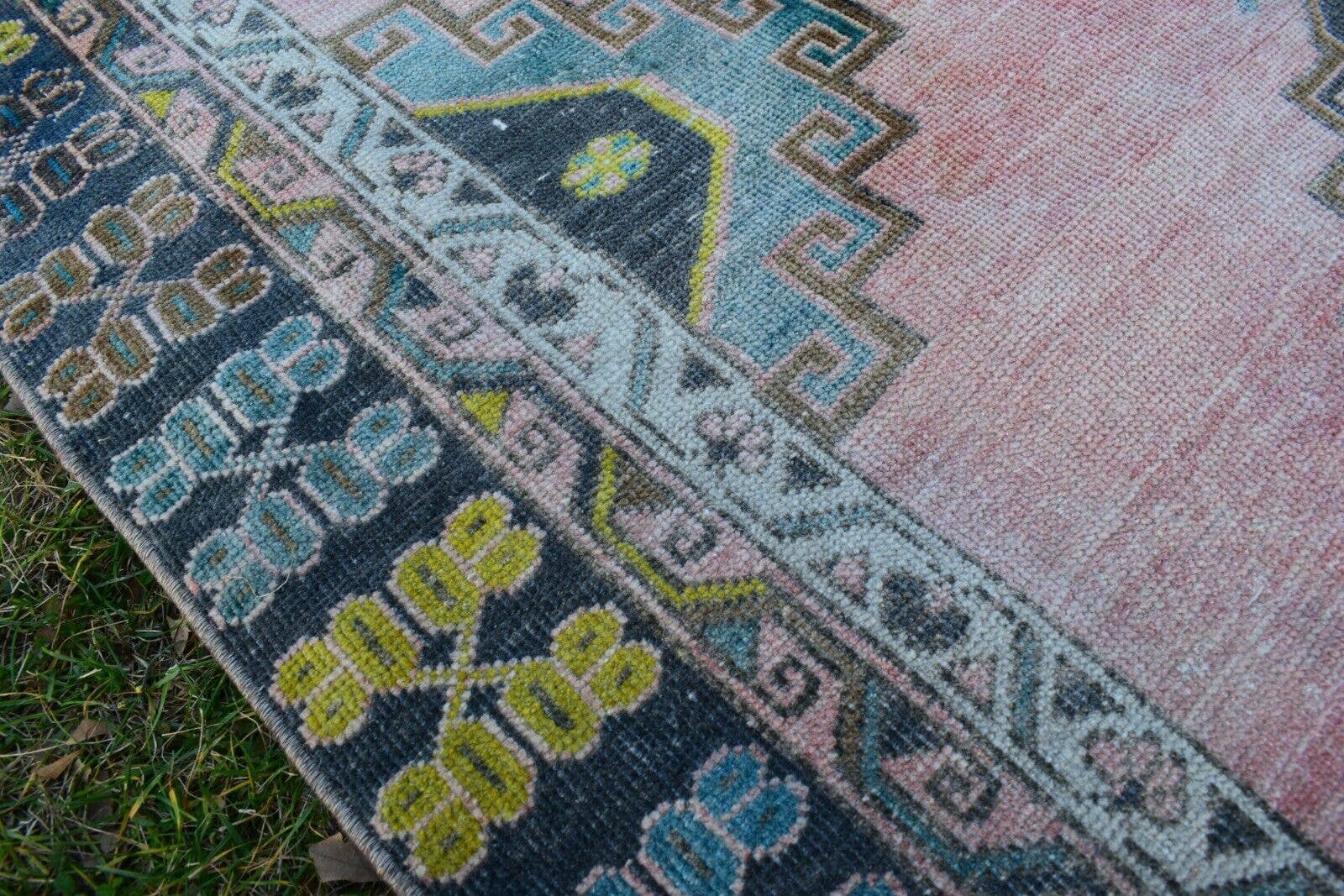 Vintage Caucasian Runner Rug 4'5'' x 10'10''