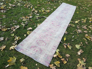Vintage Oushak Runner 2'8'' x 13'1''
