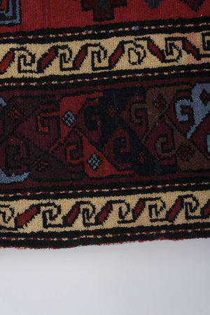 Vintage Caucasian Rug 4'3'' x 5'7''