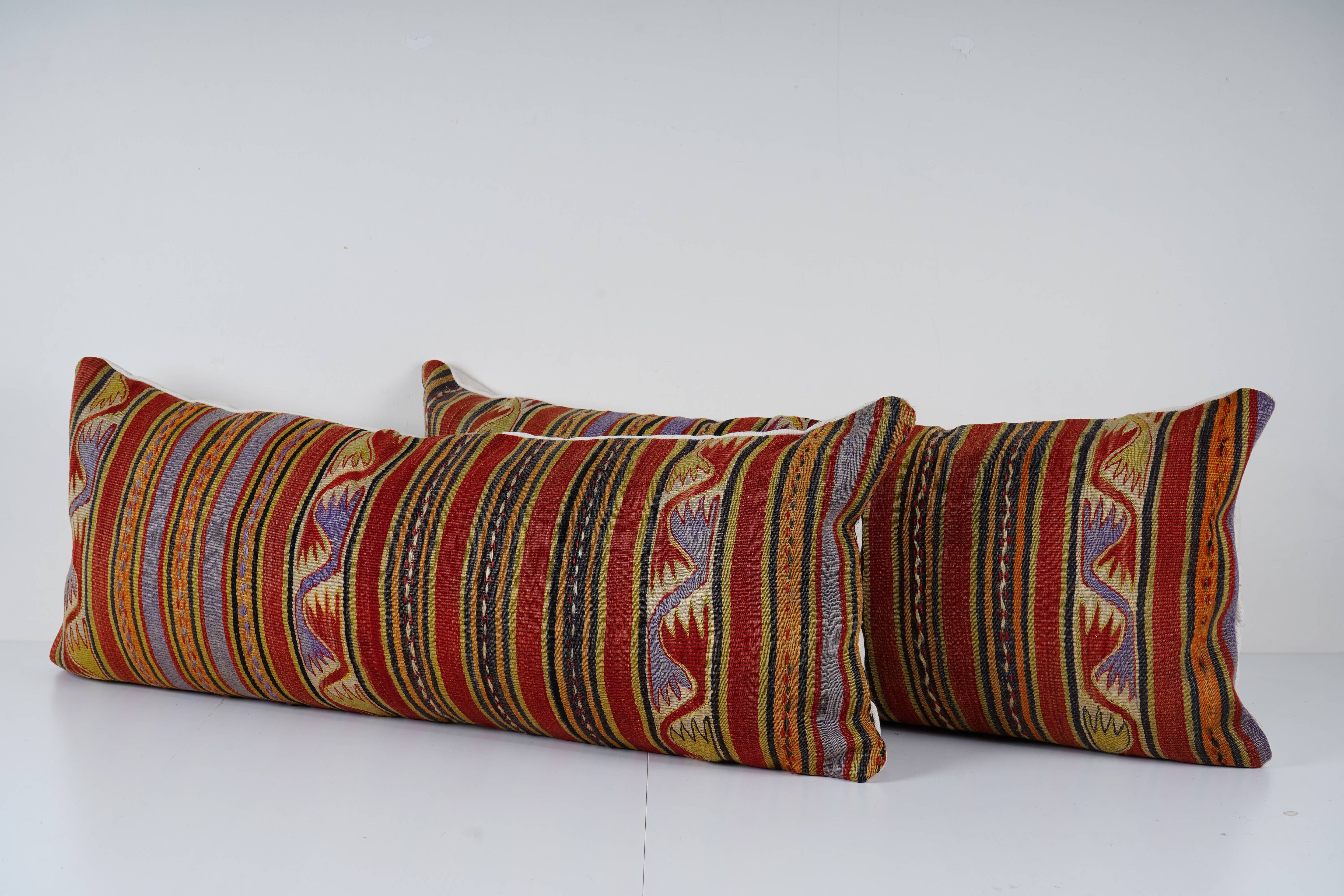 Kilim Bedding Pillow Cover Set of 2 | 16'' x 40''