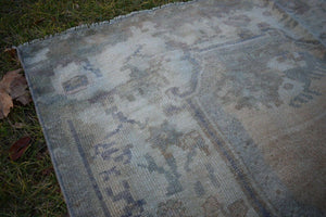 Vintage Turkish Karapinar Rug 4'11'' x 6'7''