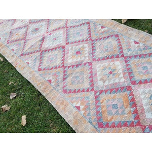 Vintage Herki Kilim Runner 2'8'' x 9'10''
