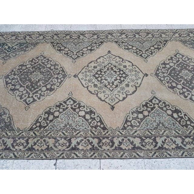 Vintage Oushak Runner 4'8'' x 12'10''