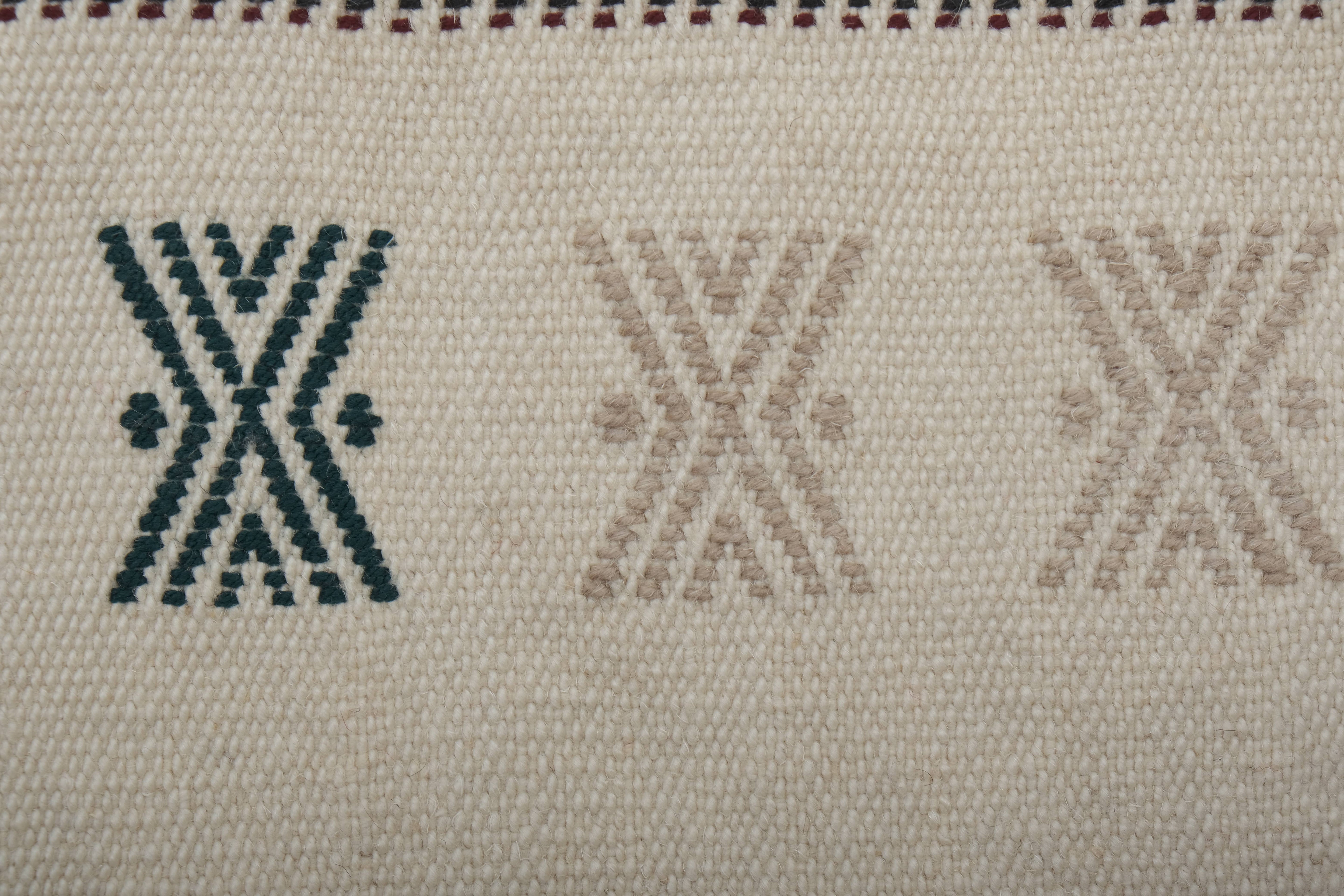 Vintage Turkish Kilim Rug 5'2'' x 7'5''
