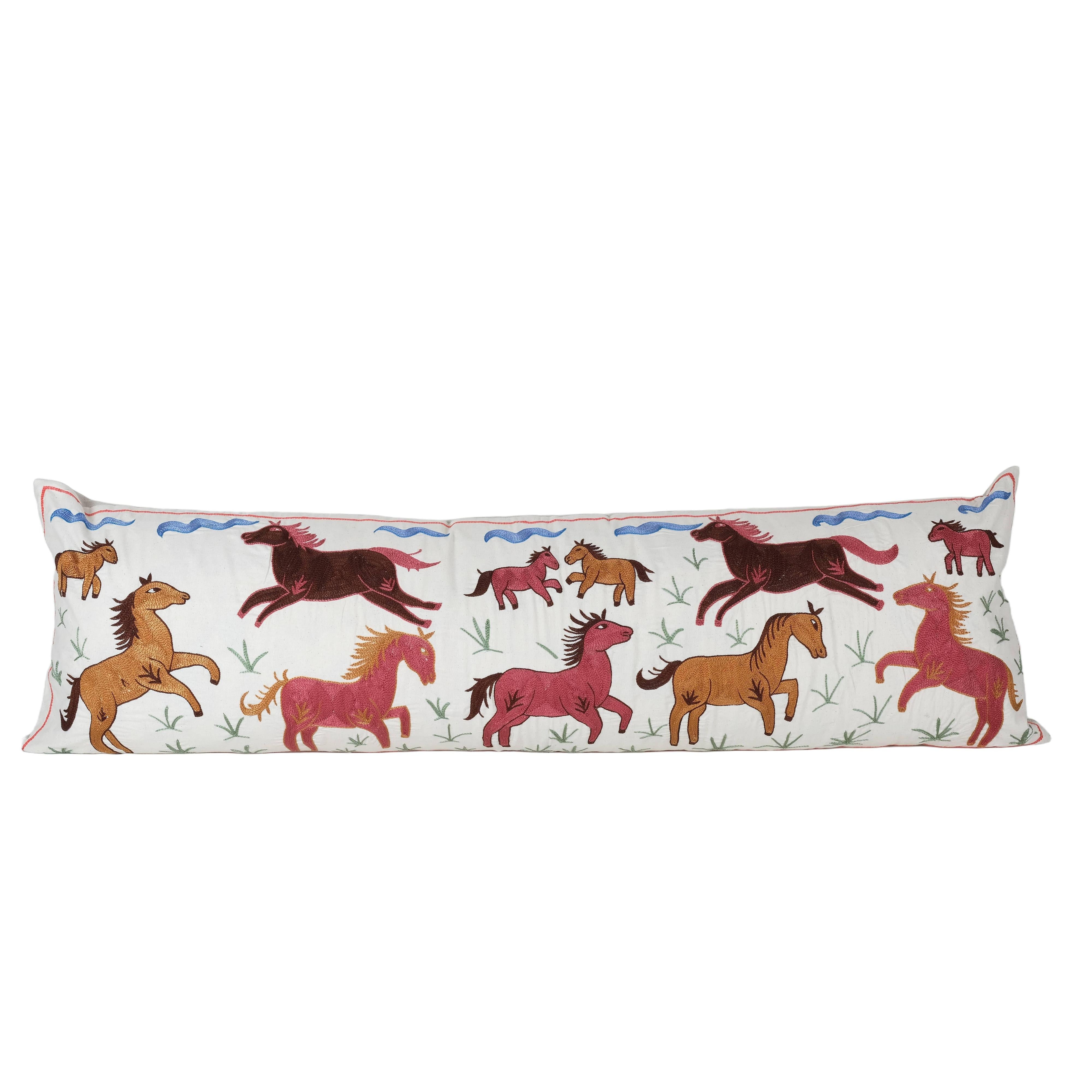 Suzani Bedding Pillow Cover | 18'' x 59''