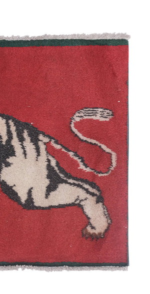Vintage Turkish Rug 30'' x 54''