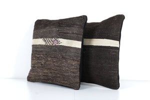 Kilim Pillow Cover Set of 2 | 15'' x 15''