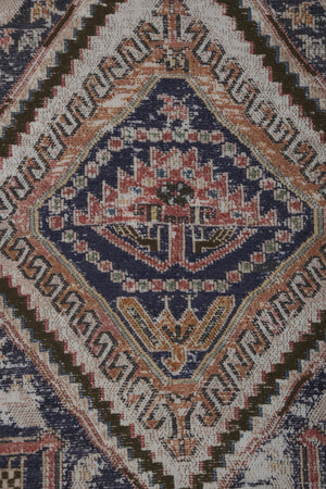 Vintage Turkish Soumac Kilim Rug 3'8'' x 6'8''