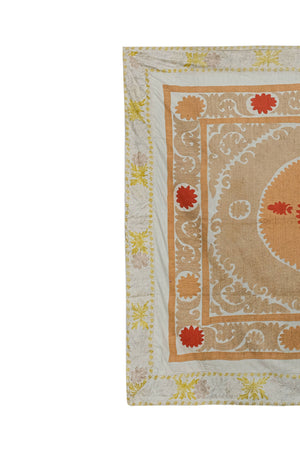 Suzani Wall Hanging & Bedspread | 5' x 5'9''