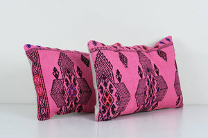 Kilim Pillow Cover Set of 2 | 16'' x 24''