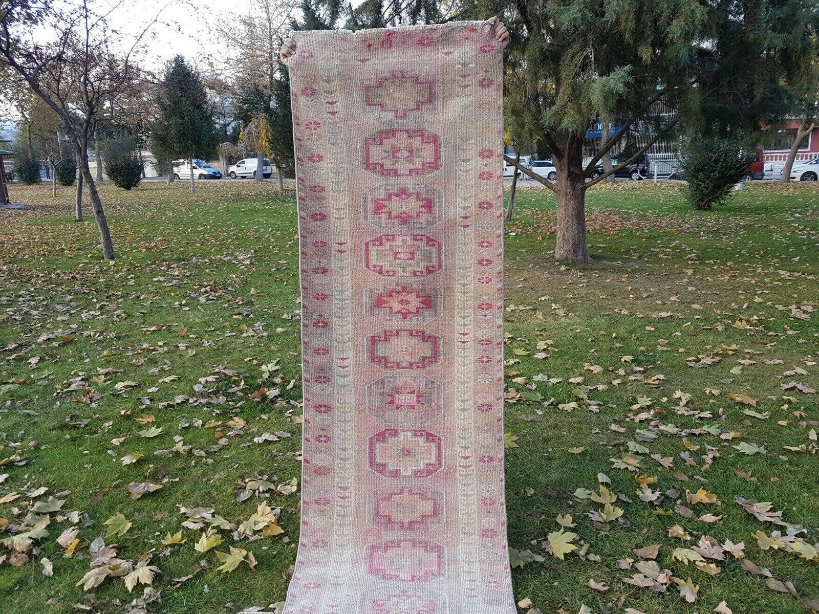 Vintage Oushak Runner 2'8'' x 13'1''