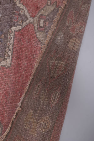 Vintage Turkish Karapinar Rug 4'9'' x 11'1''