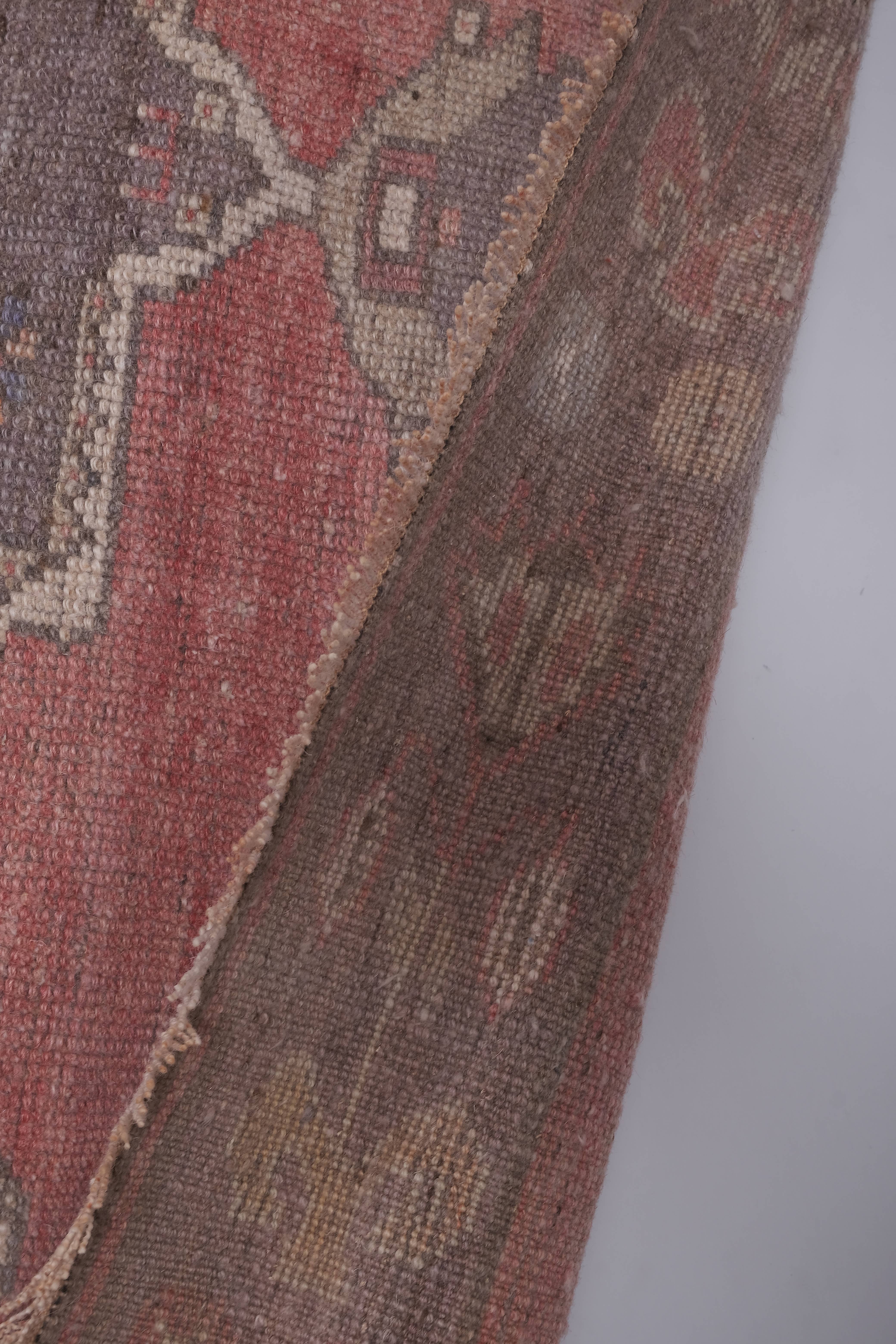 Vintage Turkish Karapinar Rug 4'9'' x 11'1''