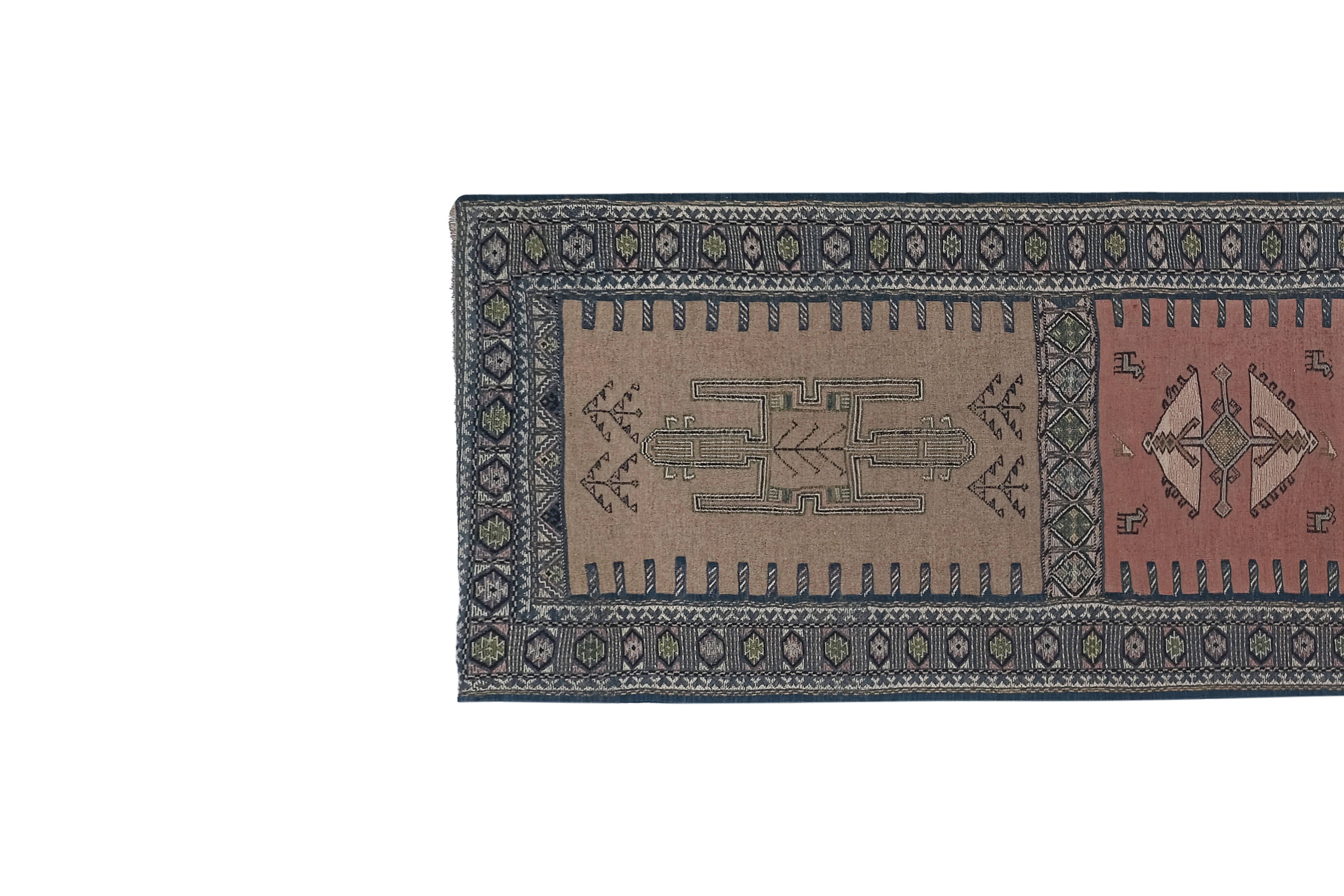 Vintage Turkish Runner 3'1'' x 13'3''