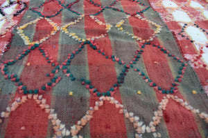 Vintage Turkish Tulu Rug 4'8'' x 5'5''