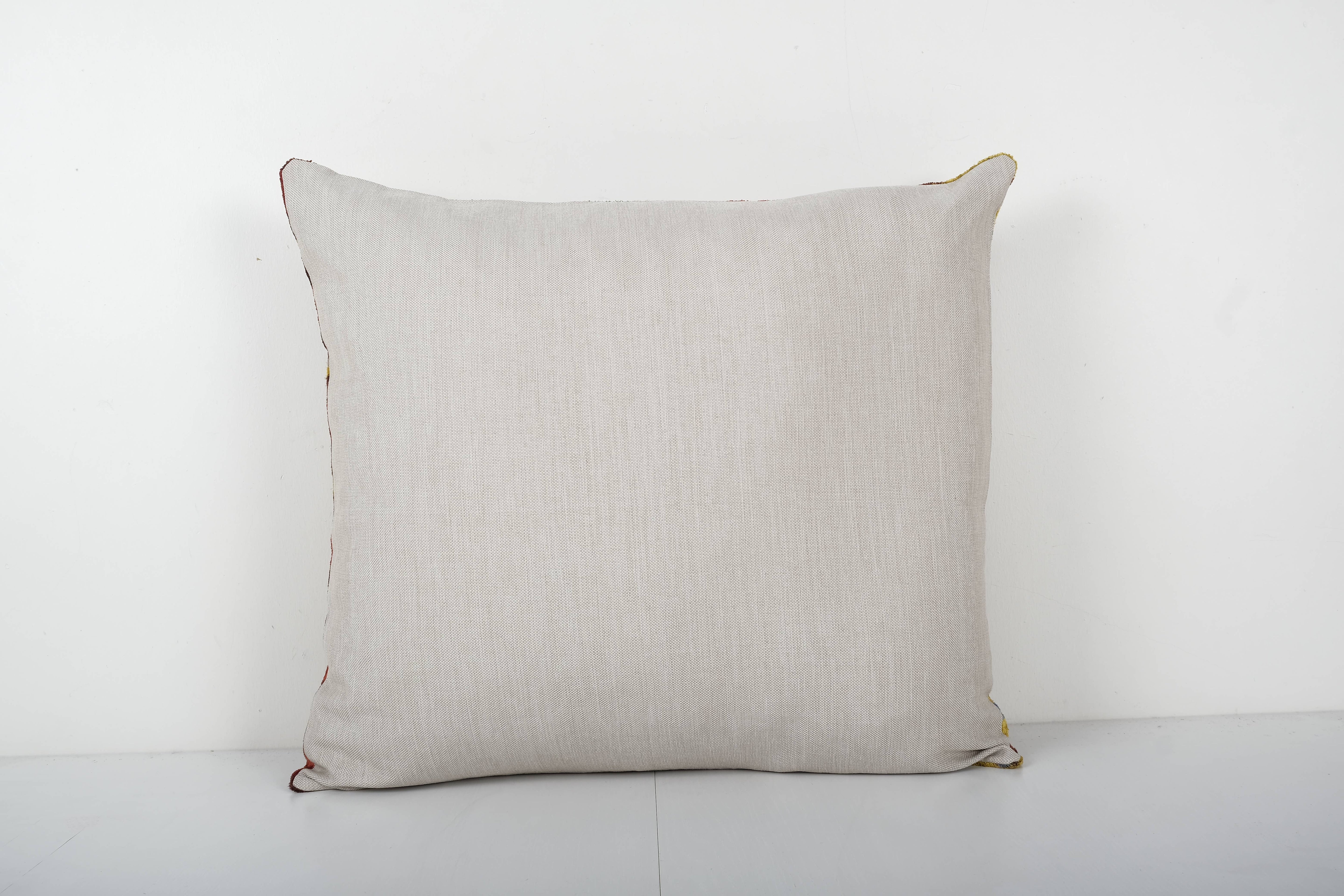 Silk Ikat Velvet Pillow Cover | 26'' x 26''